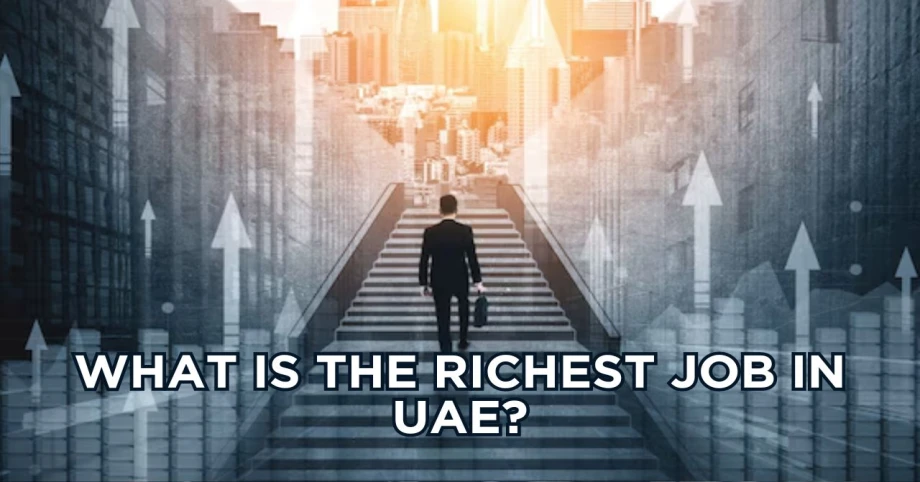 What is the richest job in UAE?