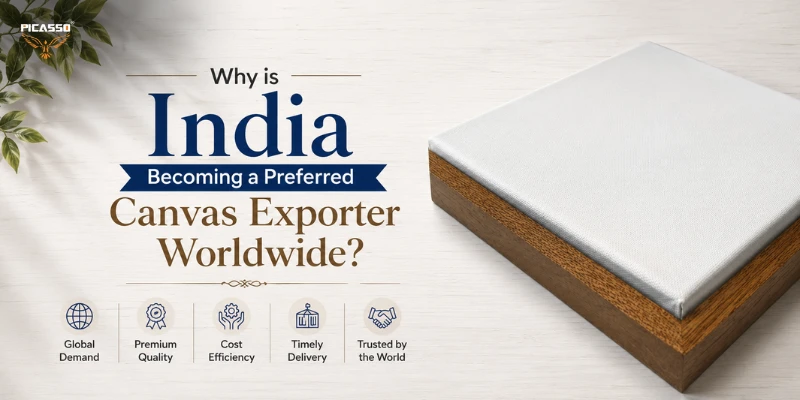 Why is India Becoming a Preferred Canvas Exporter Worldwide?