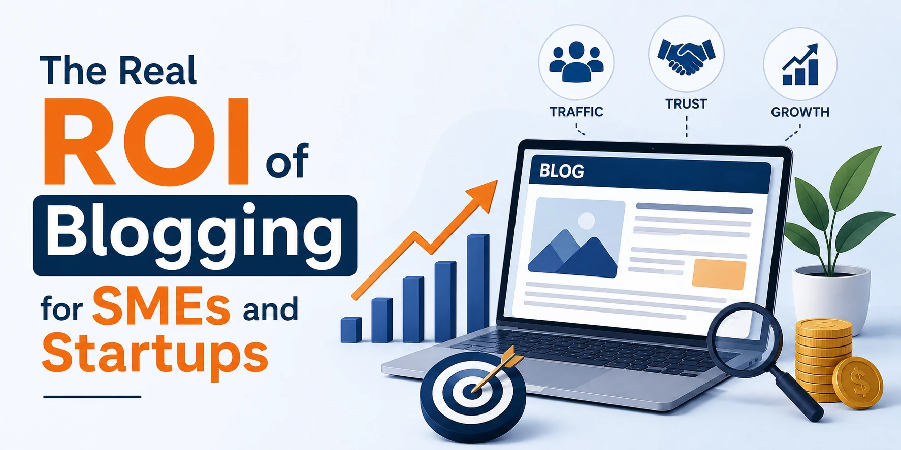The Real ROI of Blogging for SMEs and Startups
