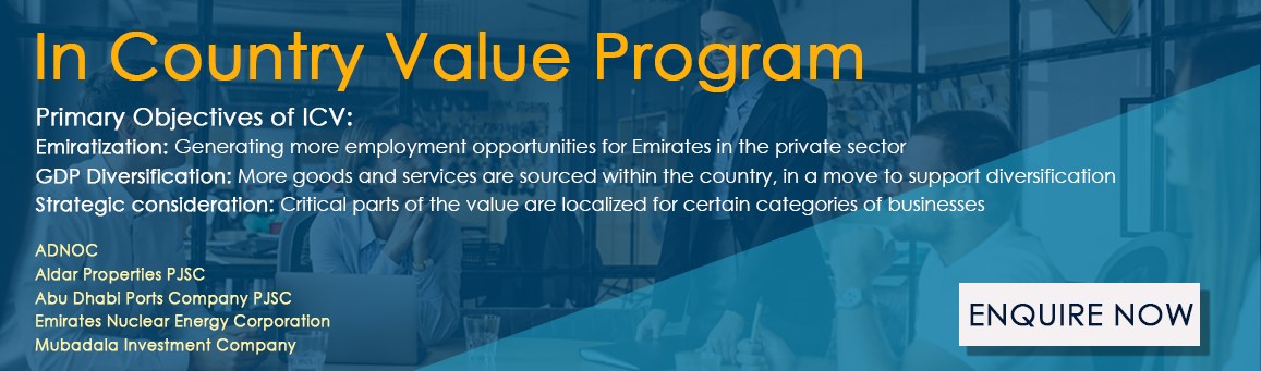 In Country Value program